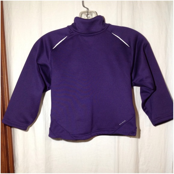 NFL Team Apparel Size 4 Baltimore Ravens Pullover - Picture 2 of 6